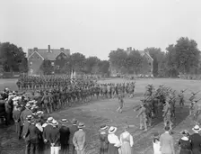 Fort Myer Officers Training Camp, 1917. Creator: Harris & Ewing