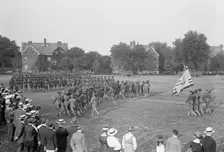 Fort Myer Officers Training Camp, 1917. Creator: Harris & Ewing