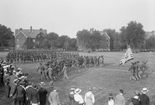 Fort Myer Officers Training Camp, 1917. Creator: Harris & Ewing