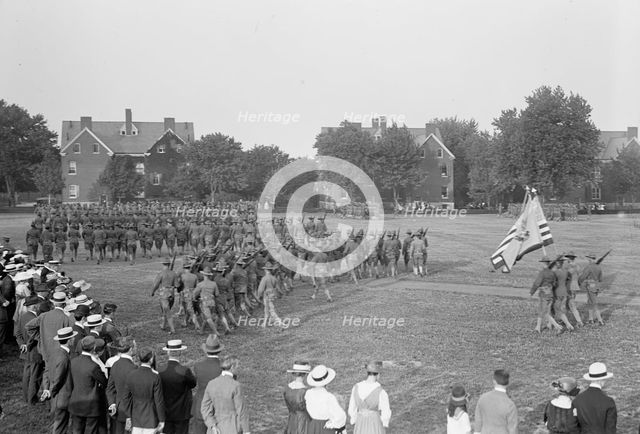 Fort Myer Officers Training Camp, 1917. Creator: Harris & Ewing.