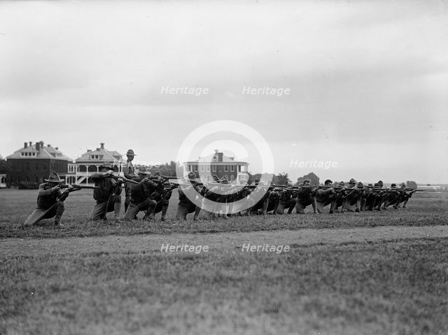 Fort Myer Officers Training Camp, 1917. Creator: Harris & Ewing.