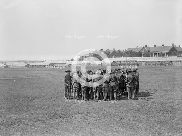 Fort Myer Officers Training Camp, 1917. Creator: Harris & Ewing.