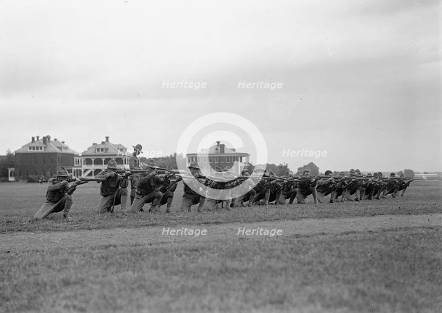 Fort Myer Officers Training Camp, 1917. Creator: Harris & Ewing.