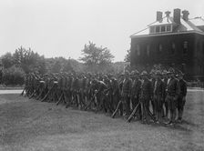 Fort Myer Officers Training Camp, 1917. Creator: Harris & Ewing