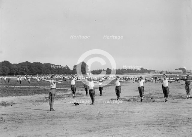 Fort Myer Officers Training Camp, 1917. Creator: Harris & Ewing.