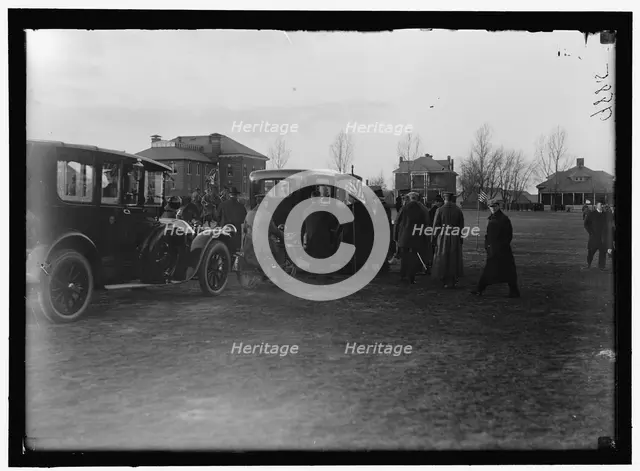 Fort Myer Officers Training School, between 1916 and 1918. Creator: Harris & Ewing.