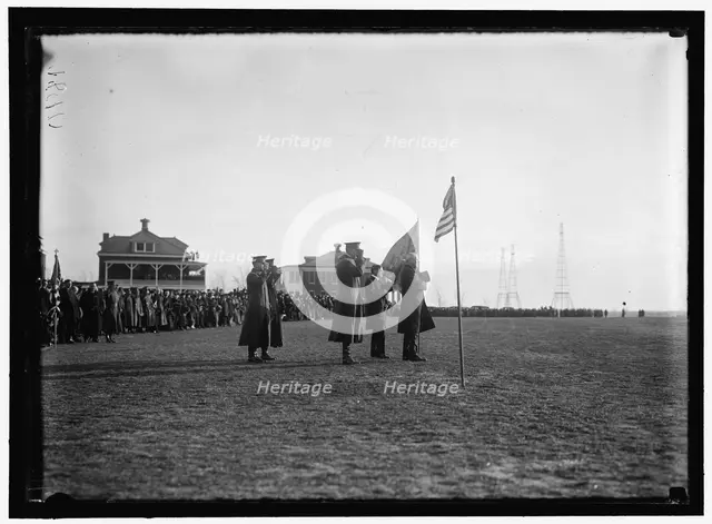 Fort Myer Officers Training School, between 1916 and 1918. Creator: Harris & Ewing.