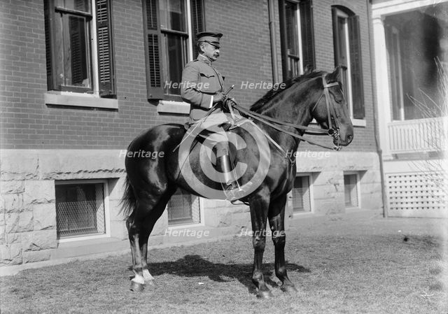 Fort Myer - Lieut. Colonel Frederick S. Foltz, U.S.A. Cavalry, 1911. Creator: Harris & Ewing.