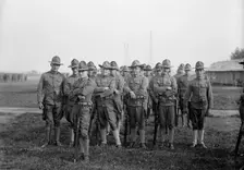 Fort Myer Tr. Camp, 1917. Creator: Harris & Ewing