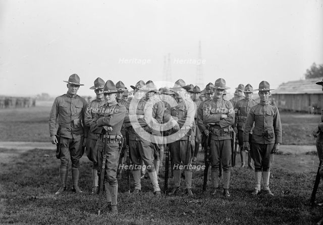 Fort Myer Tr. Camp, 1917. Creator: Harris & Ewing.
