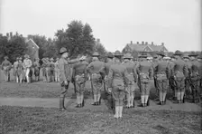 Fort Myer Tr. Camp, 1917. Creator: Harris & Ewing