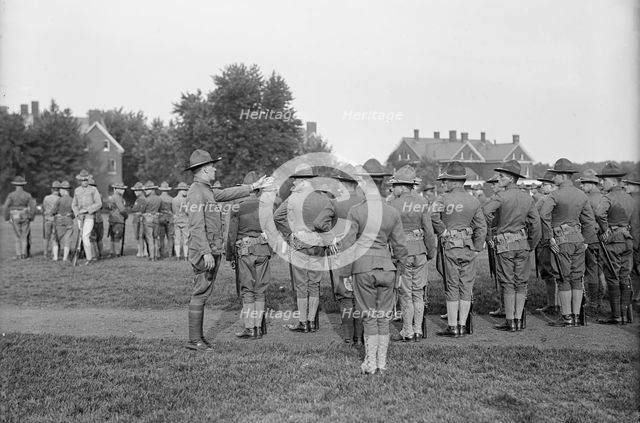 Fort Myer Tr. Camp, 1917. Creator: Harris & Ewing.