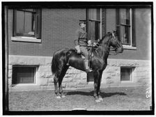 Fort Myer, unidentified group of officers on horseback, between 1909 and 1914. Creator: Harris & Ewing