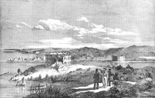 Fort Nottich, Bomarsund - Breach made by an English Three-gun Battery - from a sketch by..., 1854. Creator: Unknown