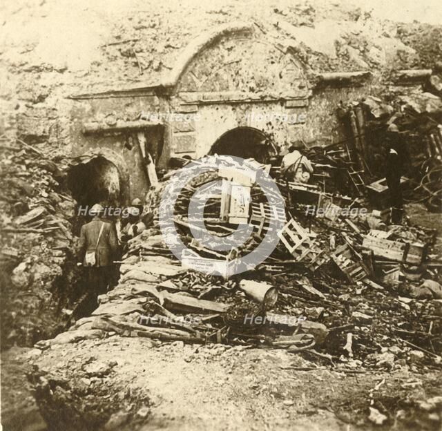 Fort of Souville, Verdun, northern France, c1914-c1918. Artist: Unknown.