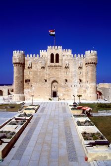 Fort Qaitbay, Alexandria, Egypt. Creator: Vivienne Sharp