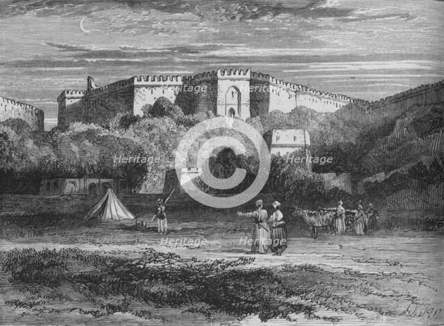 'Fort Rhotas, near Chillianwallah', c1880. Artist: Unknown.