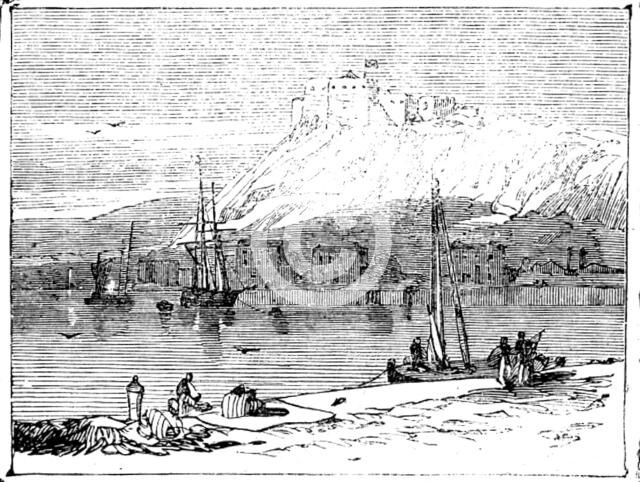 Fort Roule, Cherbourg, 1858. Creator: Unknown.