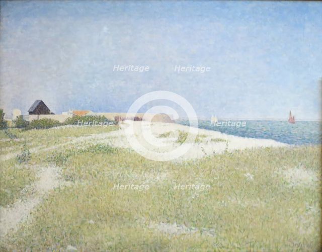 Fort Samson, Grandcamp, 1885. Creator: Georges-Pierre Seurat.