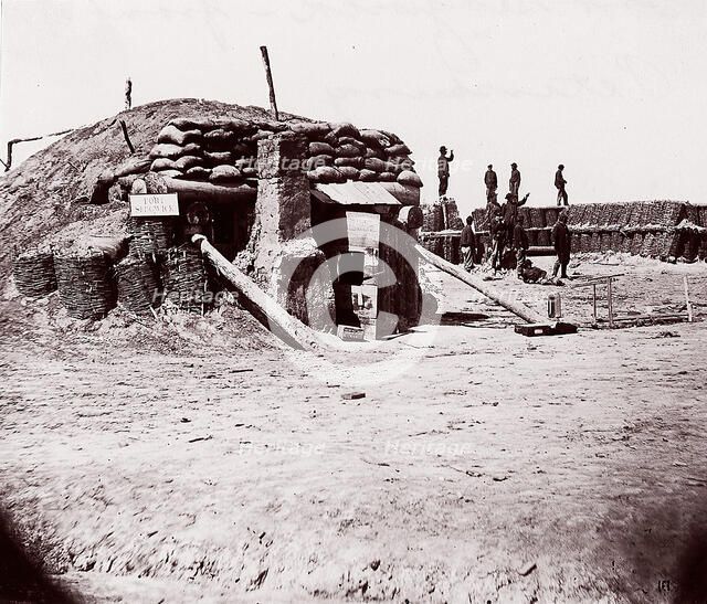 Fort Sedgwick, 1864. Creator: Tim O'Sullivan.