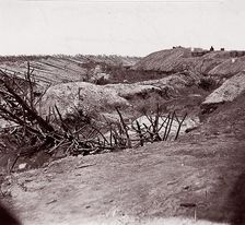 Fort Sedgwick in front of Petersburg, 1864. Creator: Tim O'Sullivan