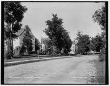 Fort Sheridan, Ill., officers quarters, between 1880 and 1899. Creator: Unknown