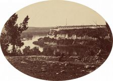 Fort Snelling, c. 1865. Creator: Joel E Whitney
