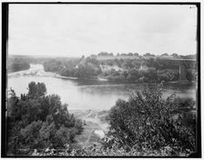 Fort Snelling from across the river, c1898. Creator: Unknown