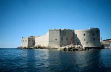 Fort St John, Dubrovnik, Croatia. Creator: Vivienne Sharp