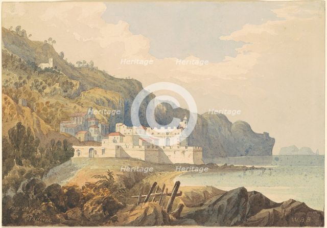 Fort St Lago, Madeira, c. 1850. Creator: William Brenton Boggs.