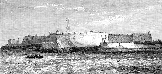 Fort St. Sebastian, Mozambique, 1881. Creator: Unknown.