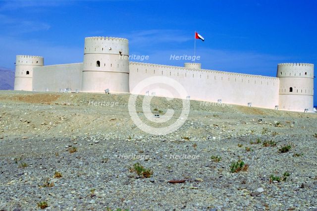 Fort, Sur, Oman.  Creator: Vivienne Sharp.