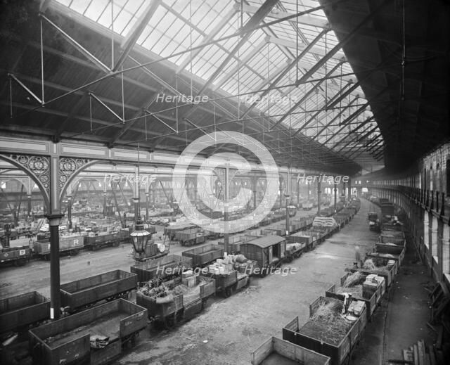 Forth Banks Goods Station, Pottery Lane, Newcastle Upon Tyne, 1893. Artist: Henry Bedford Lemere.
