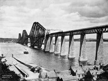 Forth Bridge, Edinburgh, Scotland, 1900. Creator: Unknown