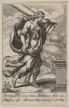 Fortitude, 1636. Creator: Abraham Bosse