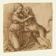 Fortitude, about 1470. Creator: Giovanni Bellini