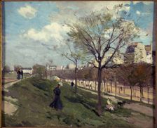 Fortifications, boulevard Gouvion-Saint-Cyr, c1902. Creator: Ferdinand Louis Marks