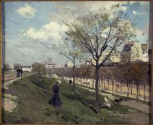 Fortifications, boulevard Gouvion-Saint-Cyr, c1902. Creator: Ferdinand Louis Marks