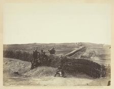 Fortifications on Heights of Centreville, Virginia, March 1862. Creators: Barnard & Gibson, George N. Barnard, James F. Gibson