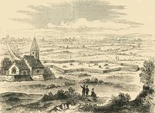 Fortifications of Old St. Pancras c1876. Creator: Unknown