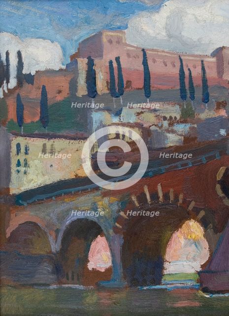 Fortress in Verona, 1902. Creator: Jan Stanislawski.