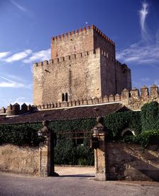Fortress of Ciudad Rodrigo, built in 1372 by King Henry II of Castile, is currently a Parador hotel