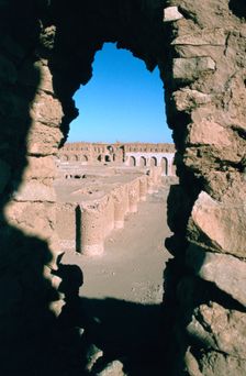Fortress of Al Ukhaidir, Iraq, 1977. Creator: Vivienne Sharp