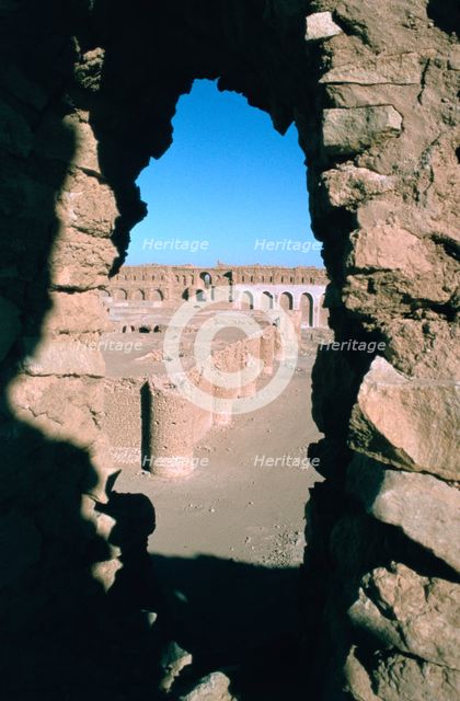 Fortress of Al Ukhaidir, Iraq, 1977. Creator: Vivienne Sharp.