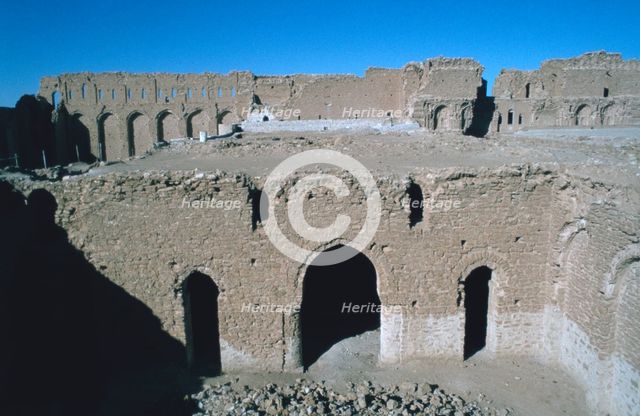 Fortress of Al Ukhaidir, Iraq, 1977. Creator: Vivienne Sharp.