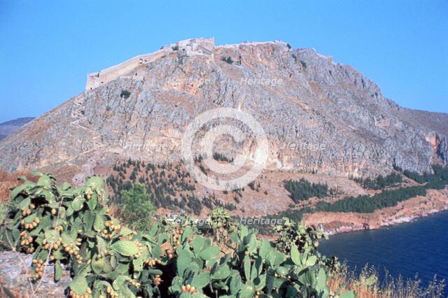 Fortress of Palamidi, Nafplion, Peloponnese, Greece. 