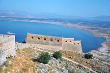 Fortress of Palamidi, Nafplion, Peloponnese, Greece