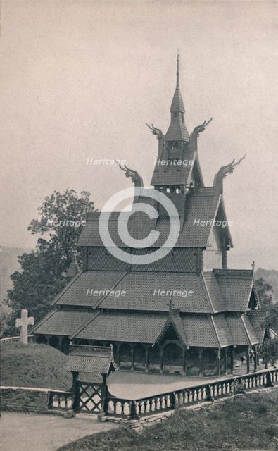 'Fortun Timber Church', 1914. Creator: Unknown.