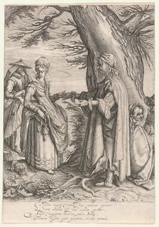 Fortune-Teller, c. 1608. Creator: Andries Stock