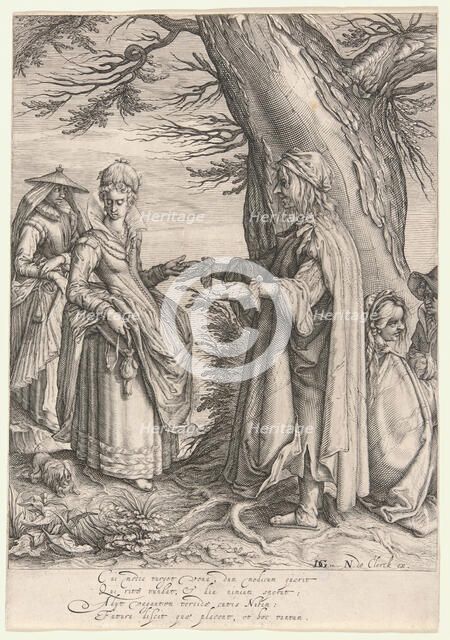 Fortune-Teller, c. 1608. Creator: Andries Stock.